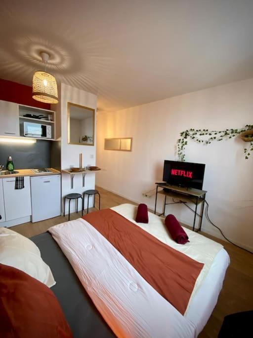Splendide Studio Moderne - Proche Centre - Laverie Nîmes Eksteriør billede
